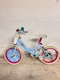 Bicicletta bambina di frozen