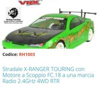 auto rc motore nitro