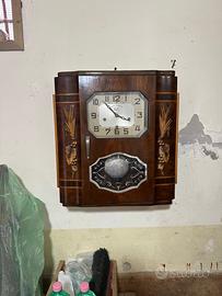 Orologio da parete vintage M.K. in legno – pendolo