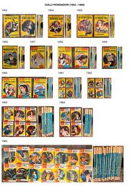 Libri gialli vintage.