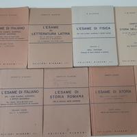 LOTTO 9 BIGNAMI SCUOLA VINTAGE LIBRI ANNI 80