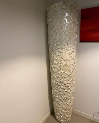 Vaso Design Resina Perlato