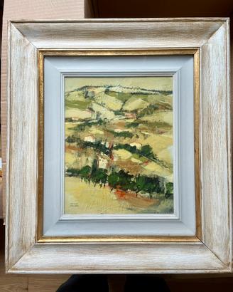 Quadro original Luciano Saccardi Paesaggio toscano