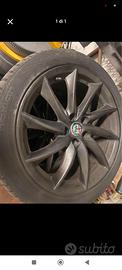 cerchi r18 turbina per alfa romeo gomme da buttare