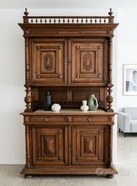 Credenza piattaia 800 Henri II Neorinascimento