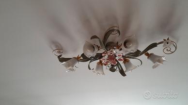 lampadario  a 6 luci