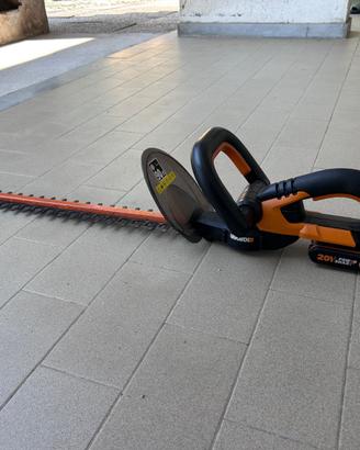 Tagliasiepi a batteria worx