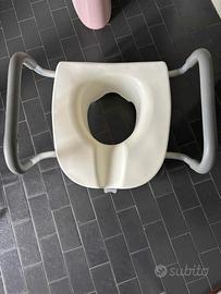 Rialzo WC con braccioli