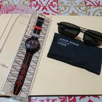 Orologio Swatch e Occhiali Aoron