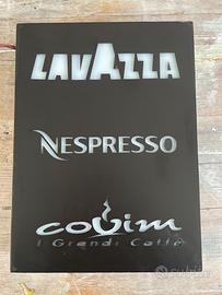 Insegna led Lavazza Nespresso