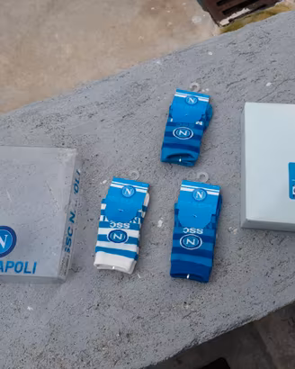 Stock 3 Paia Calze SSC Napoli Ufficiali Nuove