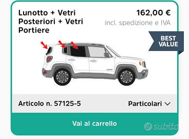 Solarplexius jeep renegade dal 2016