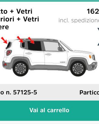 Solarplexius jeep renegade dal 2016