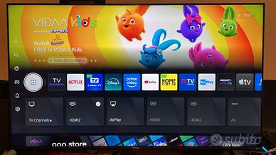 Hisense 50" QLED UHD 50E78HQ, Smart TV VIDAA 5.0,