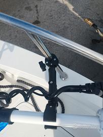 Supporto motore di prua battagliola corrimano