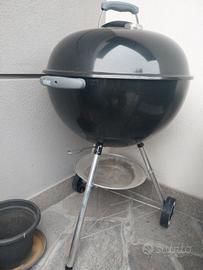Barbecue a carbone con termostato 