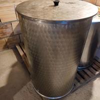 Serbatoio acciaio inox 200lt