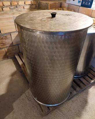 Serbatoio acciaio inox 200lt