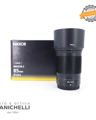 Nikon Z 85 f/1.8 S NITAL Usato (G696)