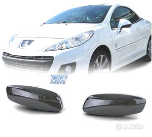 FRECCIE SPECCHIO PER PEUGEOT CITROEN LED NERO FUMÈ