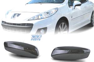 FRECCIE SPECCHIO PER PEUGEOT CITROEN LED NERO FUMÈ