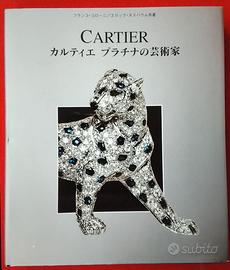Libro Cartier L'Arte del Platino 1995 in Giappones