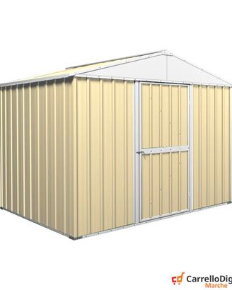 Box baracca lamiera Acciaio 275x175cm avorio