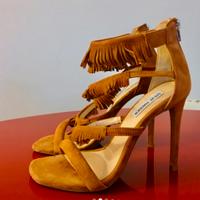 Sandali Steve Madden in camoscio color cuoio