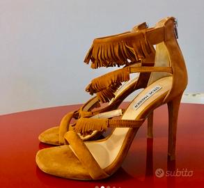 Sandali Steve Madden in camoscio color cuoio