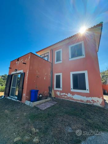 Villa Bifamiliare con vista su Golfo di Policastro