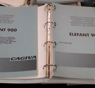 manuali officina CAGIVA VARI MODELLI originali