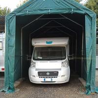CAPANNO BOX RIMESSA CAMPER BARCHE 8 X 3.5 Completo