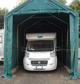 CAPANNO BOX RIMESSA CAMPER BARCHE 8 X 3.5 Completo