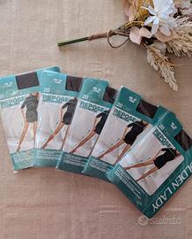 Set collant 20 den fumé riposanti taglia 3