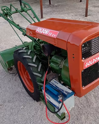 trattore motocoltivatore 18cv avv. eletrico