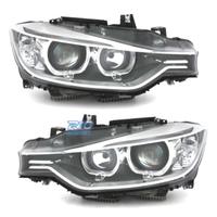FARI BMW F30 31 11-15 OCCHI ANGEL LED FONDO NERO