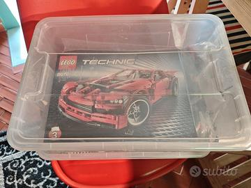 set lego aereo cargo 42025 e supercar 8070