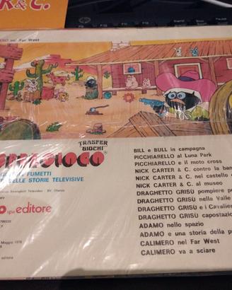 TRASFERGIOCO CALIMERO MALIPIERO EDITORE 1978