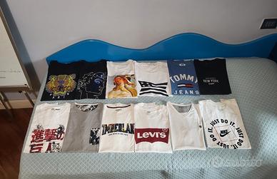 Stock T-shirt di marca