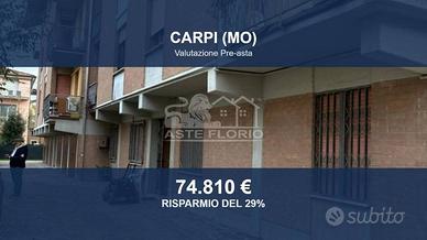 Immobile in asta di 82 m² con box auto a Carpi