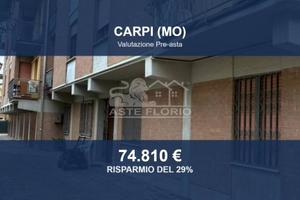 Immobile in asta di 82 m² con box auto a Carpi