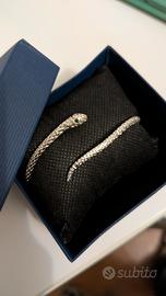Bracciale in argento 925 a forma di serpente 