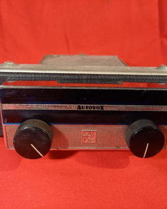 Autoradio Autovox Piper linea azzurra con plancia