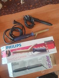 arricciacapelli e spazzola