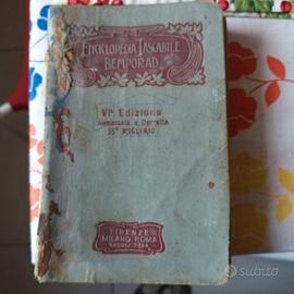 Enciclopedia tascabile bemporad 1908