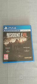 gioco Resident evil biohazard ps4