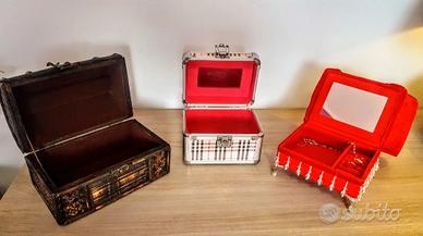 Cofanetti Portagioie da Scrivania - NUOVI - 