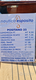 Gozzo esposito Positano 25 classico