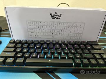Tastiera Meccanica Wireless Dierya DK63 