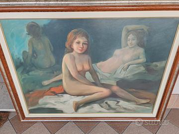 Quadro olio su tela Mariolino da Carvaggio